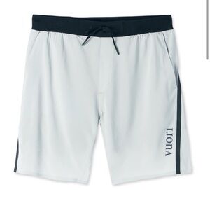 Vuori Men's Gray Domain Performance Shorts, L